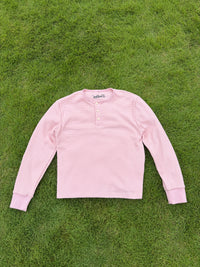 Contrast Collar Thermal　pink