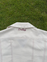 Studs Line Open Collar Shirts　off-white