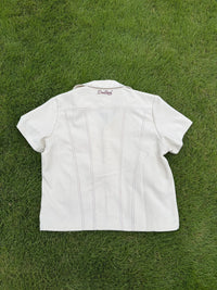 Studs Line Open Collar Shirts　off-white