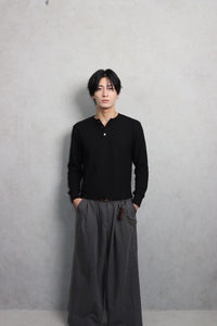 Contrast Collar Thermal　Black